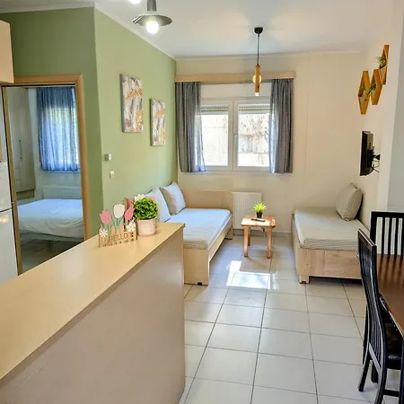 アパート Elpidas #1 Private Parking *